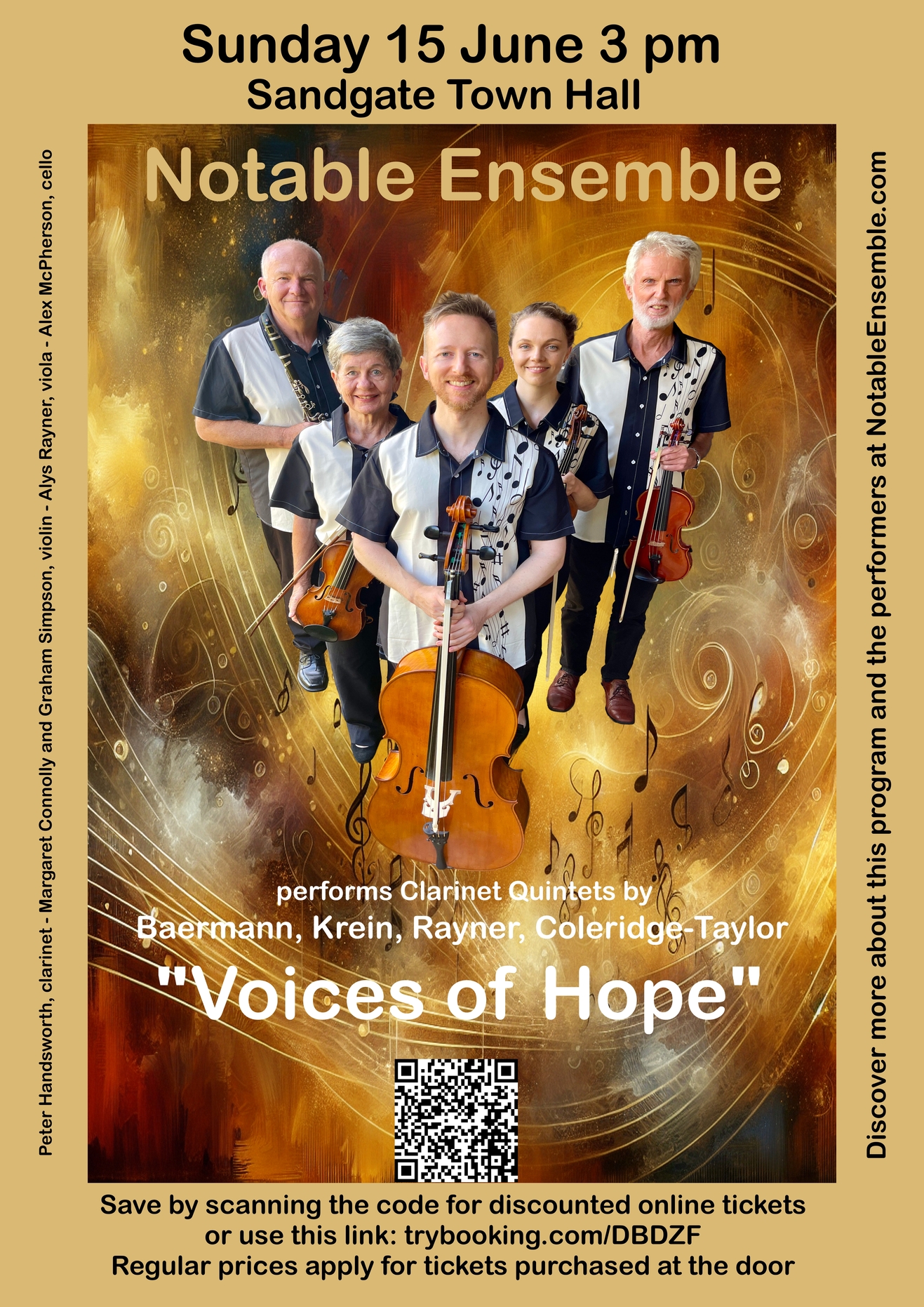 Notable Ensemble Concert Sandgate June 2025